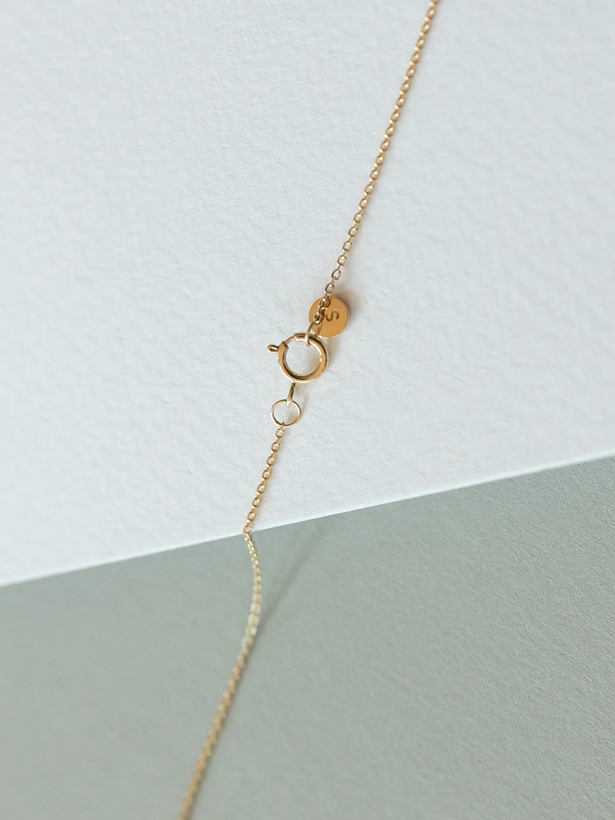 Choose Your Letters Bracelet - Solid Gold - Image 3