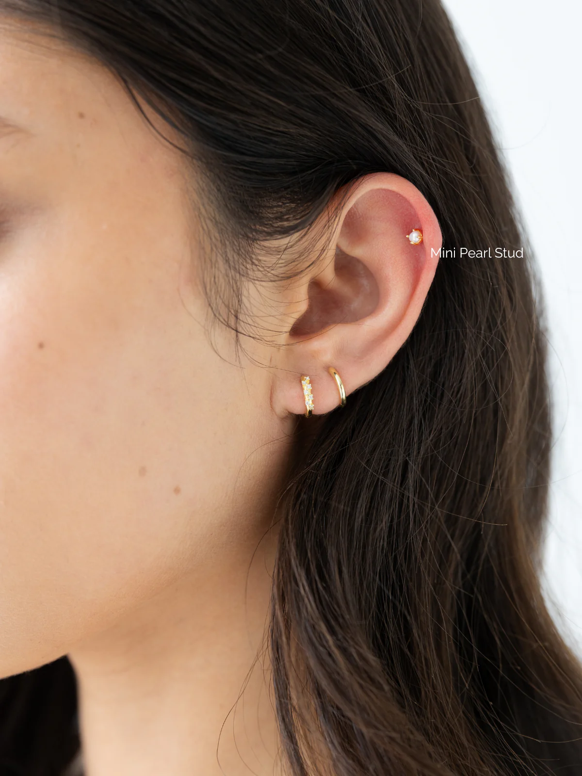 Mini Pearl Studs - Image 4