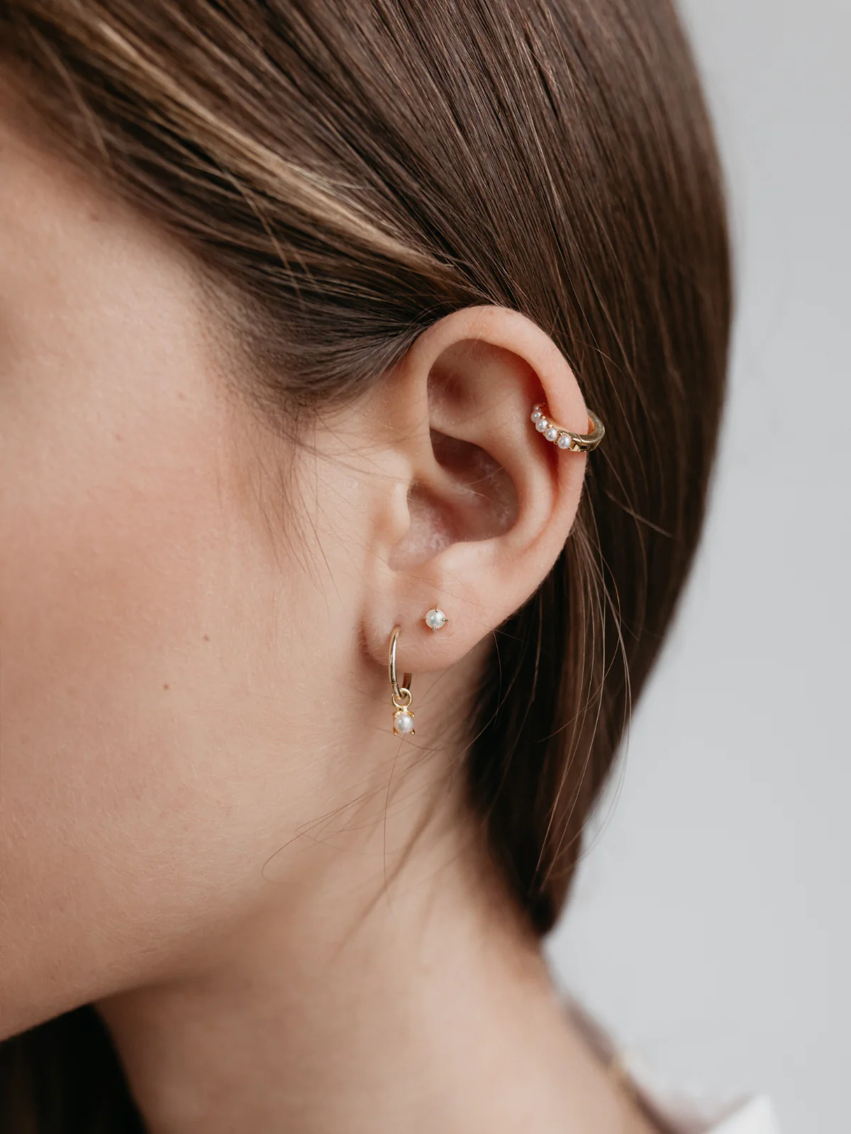 Mini Pearl Studs - Image 5